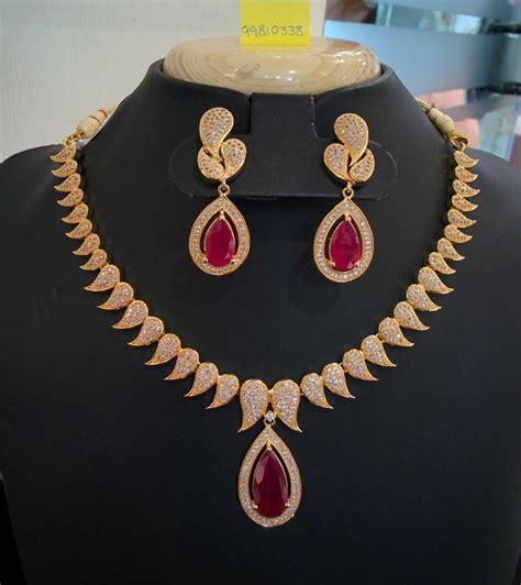 latest ruby jewellery designs
